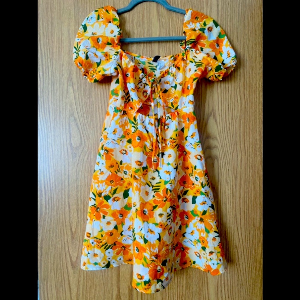 H&M Divided Brand Floral Summer Dress